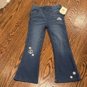Tucker + Tate Blue Jeans with Embroidered Accents